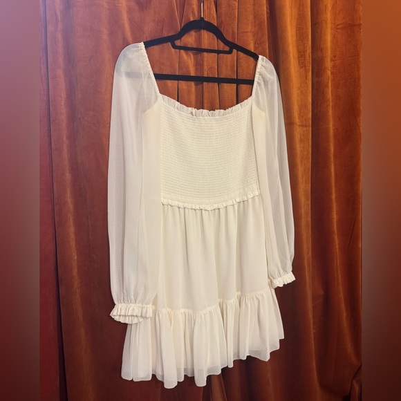 Aritzia Tempest Mini Dress - Birch Size Medium - Picture 4 of 5